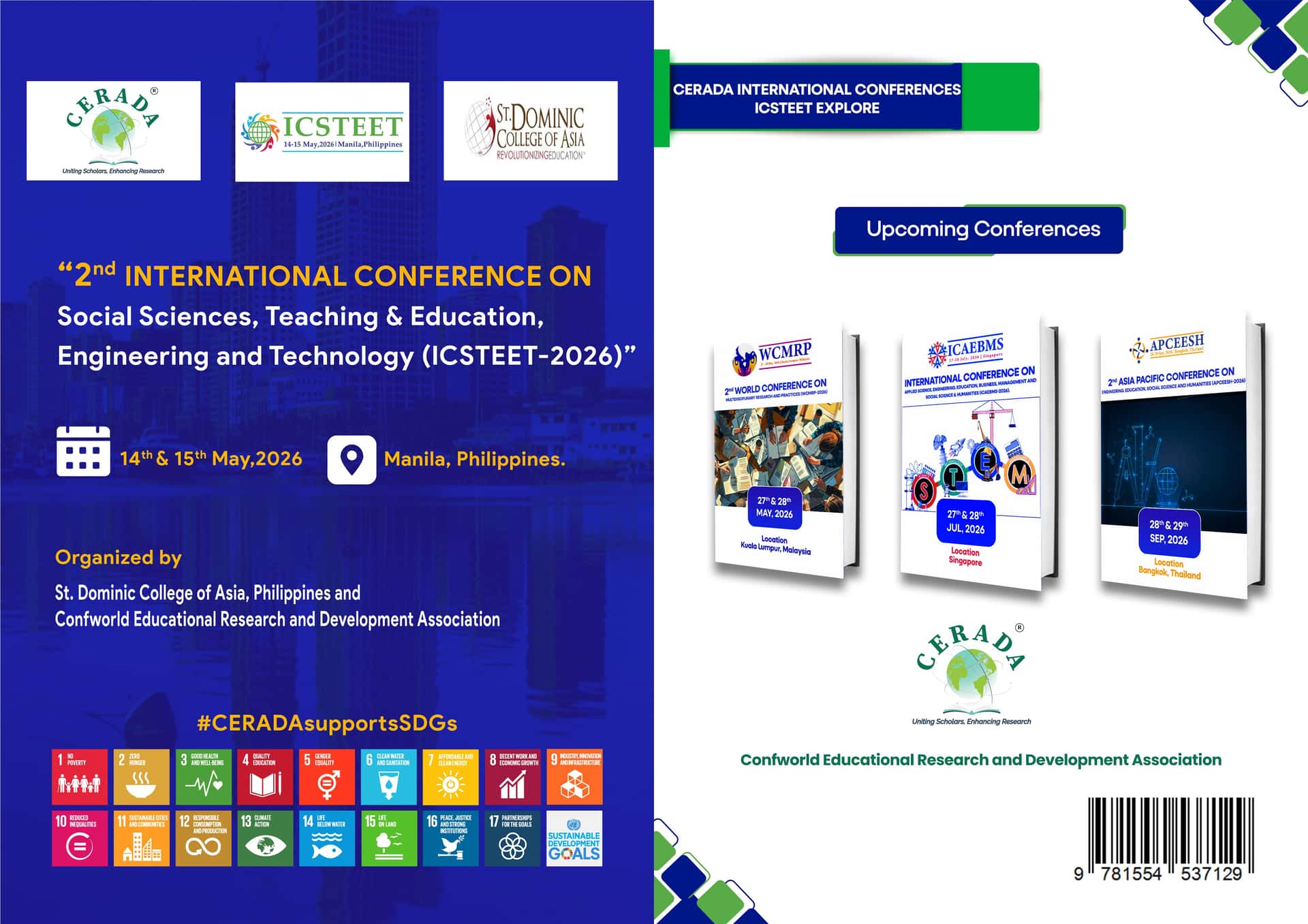 ICSTEET - 2026 proceeding book cover